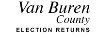 Van Buren County - Tuesday, November 07, 2000