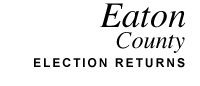Eaton County 2009 General Election Election - Tuesday, November 03, 2009